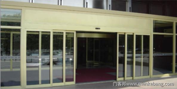 雙扇型平移自動門